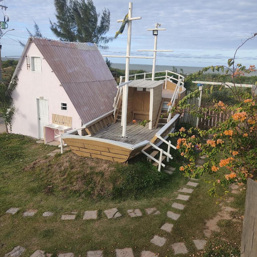 Chale Barco Da Areia Villa São Mateus Exterior foto